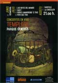 Folleto Concierto en vivo en el templete del Parque Genovés