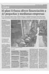 Presa local (01/08/2014) El plan Urbana ofrece financiación a 57 pequeñas y medianas empresas