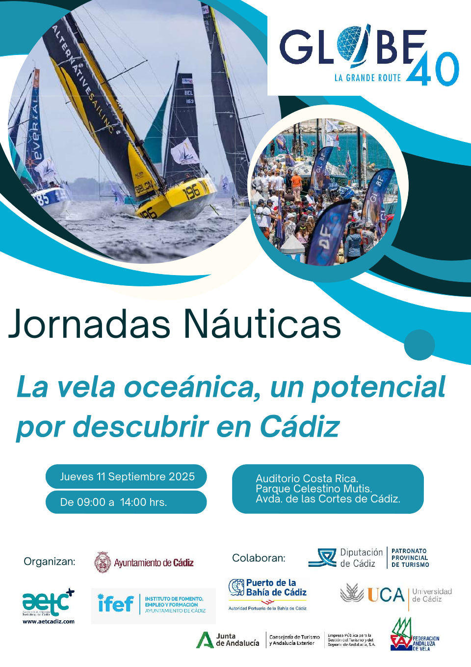 Actividades de Economía Azul durante la Gran Regata GLOBE 40