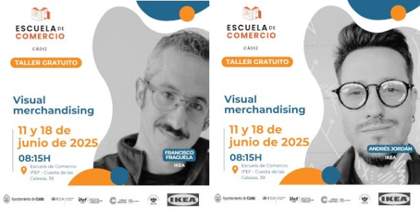  taller “Visual Merchandising”, a desarrollar los días 11 y 18 de junio de 2025