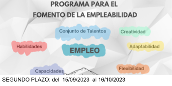 Programa para el fomento de la empleabilidad en la Ciudad de Cádiz, convocatoria 2023