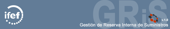 GRiS - GestiÃ³n de Reserva Interna de Suministros